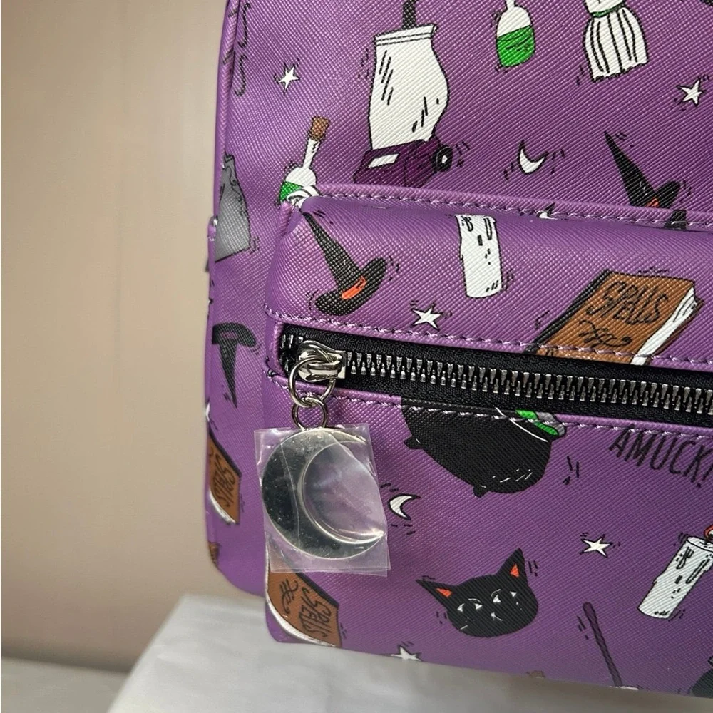 Loungefly Purple Hocus Pocus Halloween Backpack